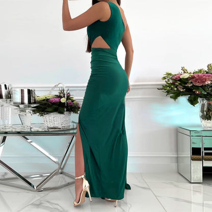 Rachel | Women's Evening One-Shoulder Maxi Dress