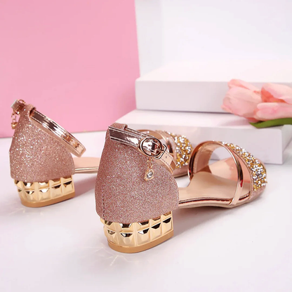 Sloane | Women's Evening Strap Glitter Sandals