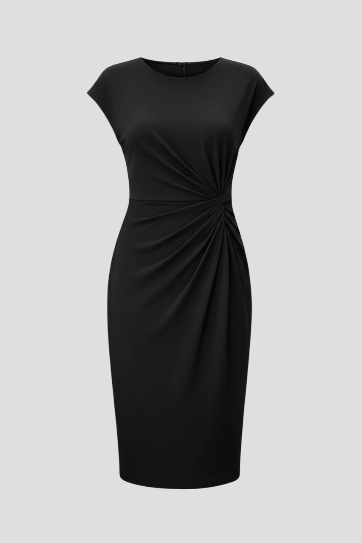 Darcy | Women's Classic Fitted Midi Dress