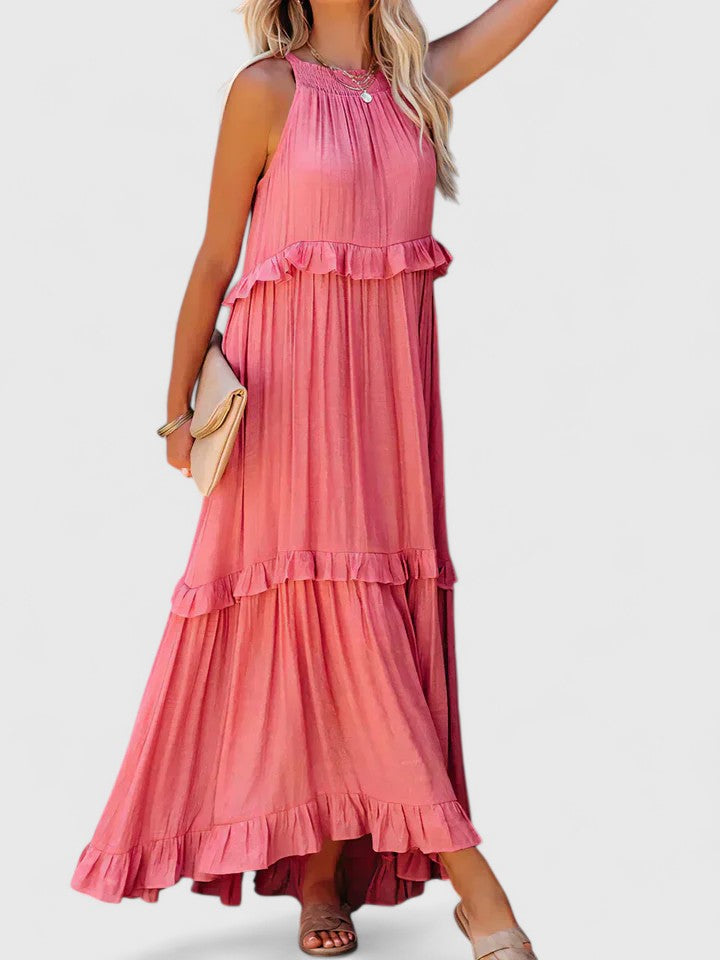 Morgan | Women's Elegant Draped Maxi Dress