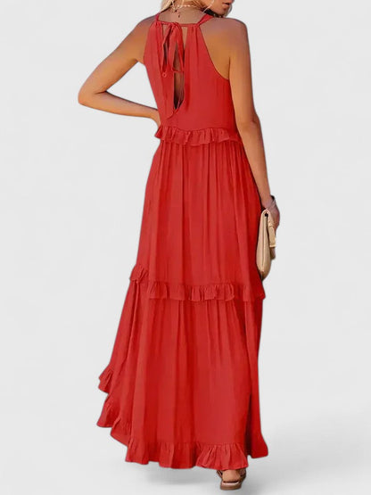 Morgan | Women's Elegant Draped Maxi Dress