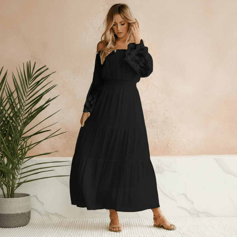 Natalie | Women's Elegant Off-Shoulder Summer Dress