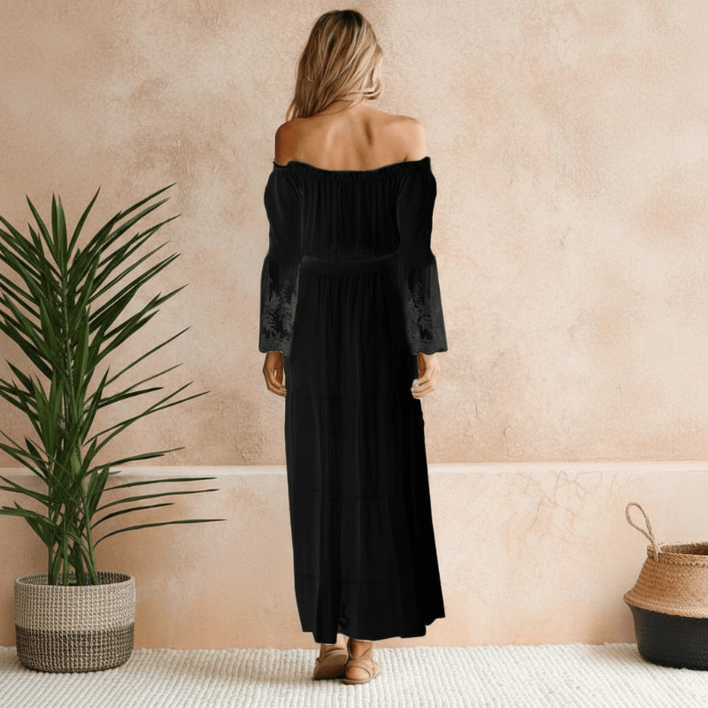 Natalie | Women's Elegant Off-Shoulder Summer Dress