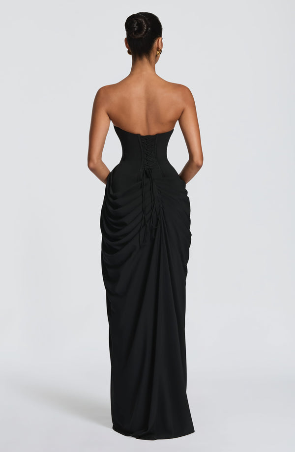 Abigail | Women's Elegant Corset Maxi Dress
