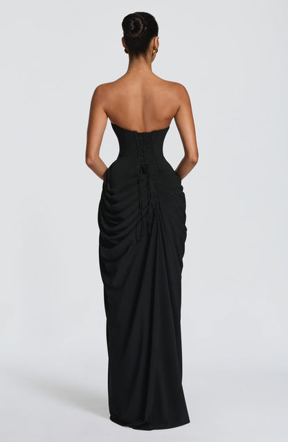 Abigail | Women's Elegant Corset Maxi Dress