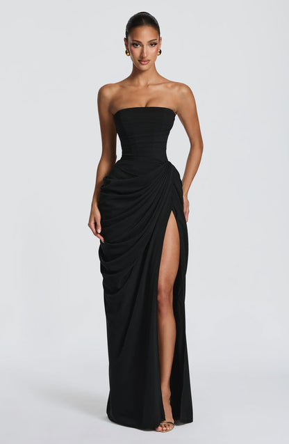 Abigail | Women's Elegant Corset Maxi Dress