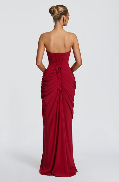 Abigail | Women's Elegant Corset Maxi Dress
