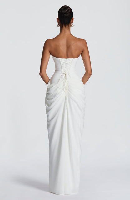 Abigail | Women's Elegant Corset Maxi Dress