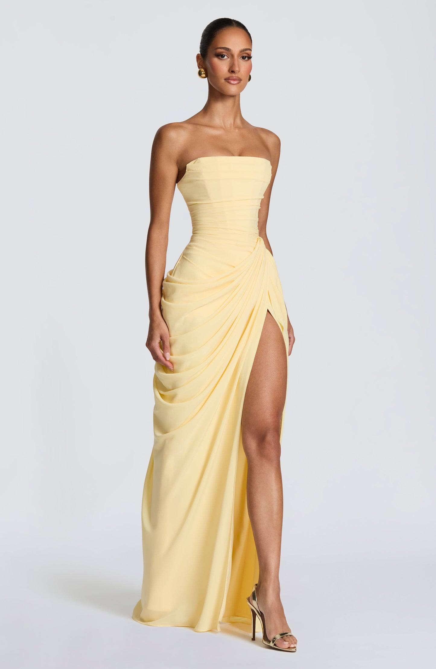 Abigail | Women's Elegant Corset Maxi Dress