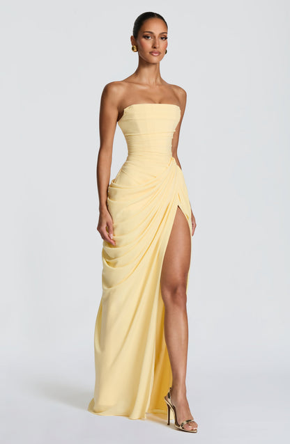 Abigail | Women's Elegant Corset Maxi Dress