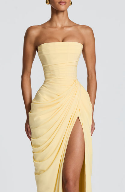 Abigail | Women's Elegant Corset Maxi Dress