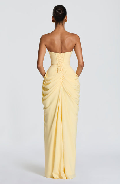 Abigail | Women's Elegant Corset Maxi Dress