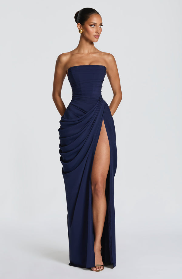 Abigail | Women's Elegant Corset Maxi Dress