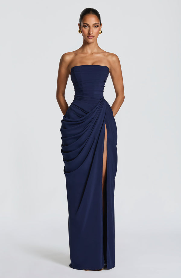 Abigail | Women's Elegant Corset Maxi Dress
