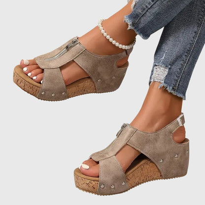 Nicole | Women's Orthopedic Wedge Sandals