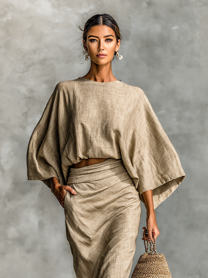 Kara | Women's Summer Two Piece Maxi Dress