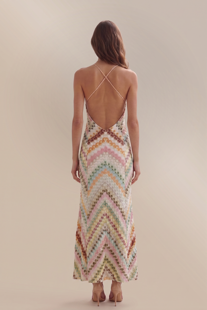 Imogen | Women's Summer Printed Maxi Dress