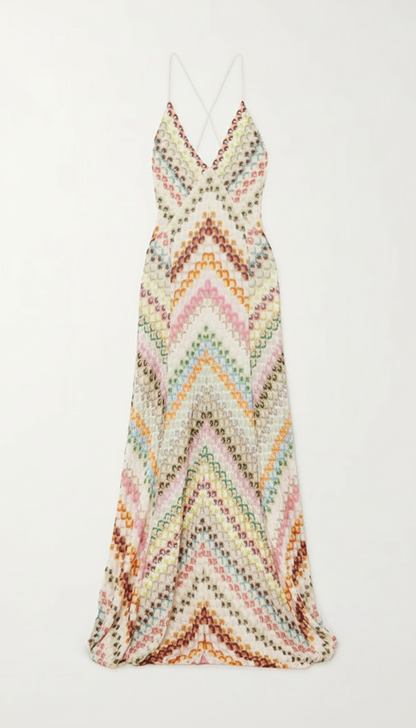 Imogen | Women's Summer Printed Maxi Dress