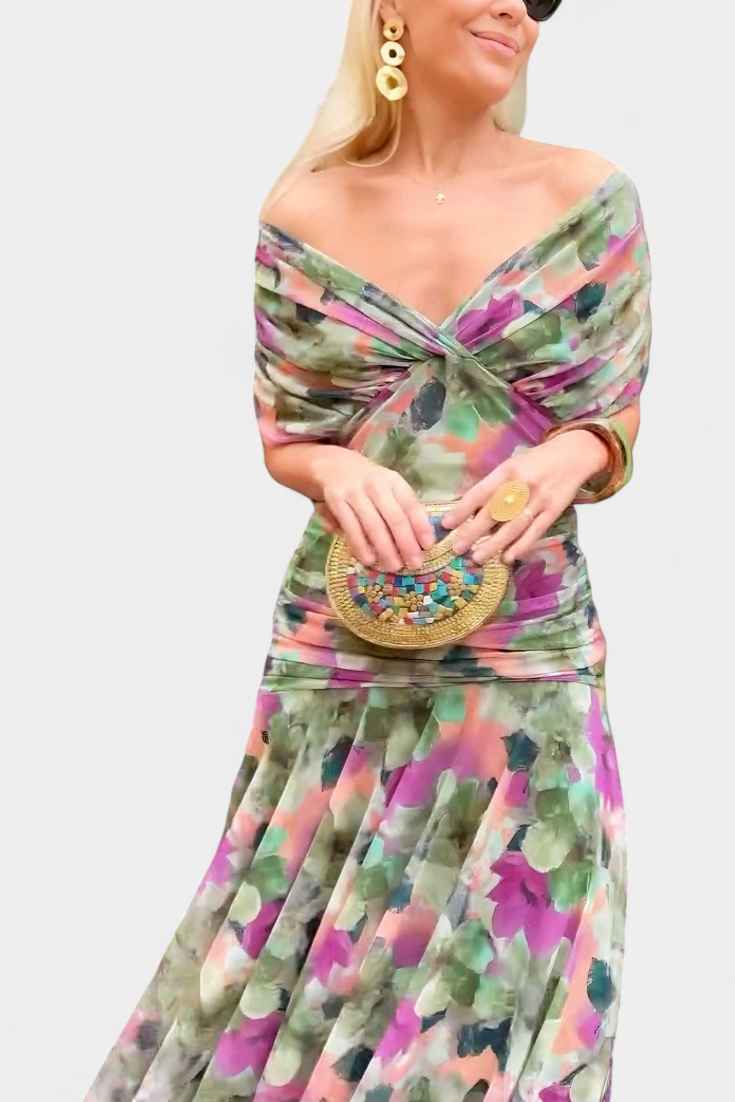 Siobhan | Women's Evening Off-Shoulder Dress