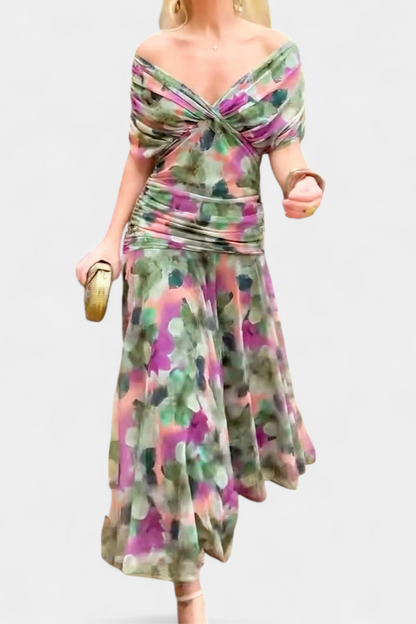 Siobhan | Women's Evening Off-Shoulder Dress