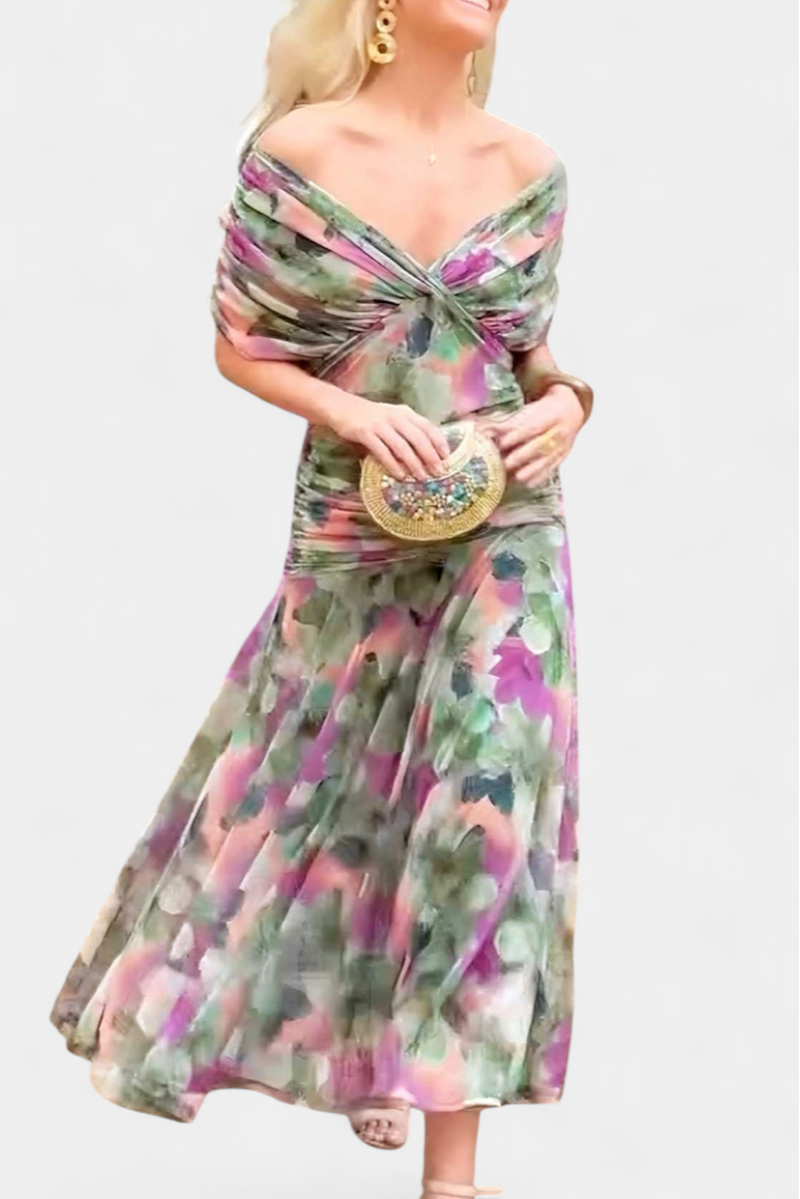 Siobhan | Women's Evening Off-Shoulder Dress