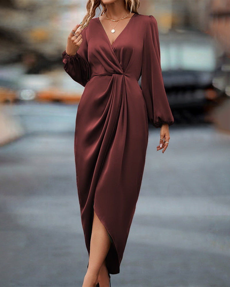 Violet | Women's Elegant A-Line Midi Dress