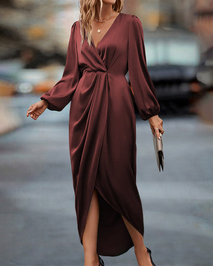 Violet | Women's Elegant A-Line Midi Dress