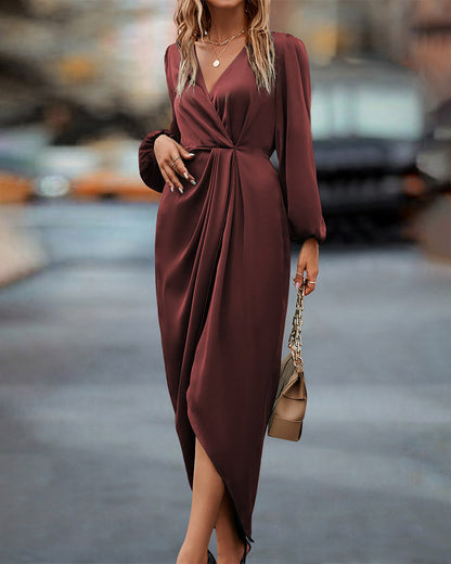 Violet | Women's Elegant A-Line Midi Dress