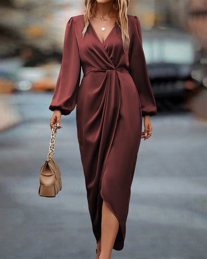 Violet | Women's Elegant A-Line Midi Dress