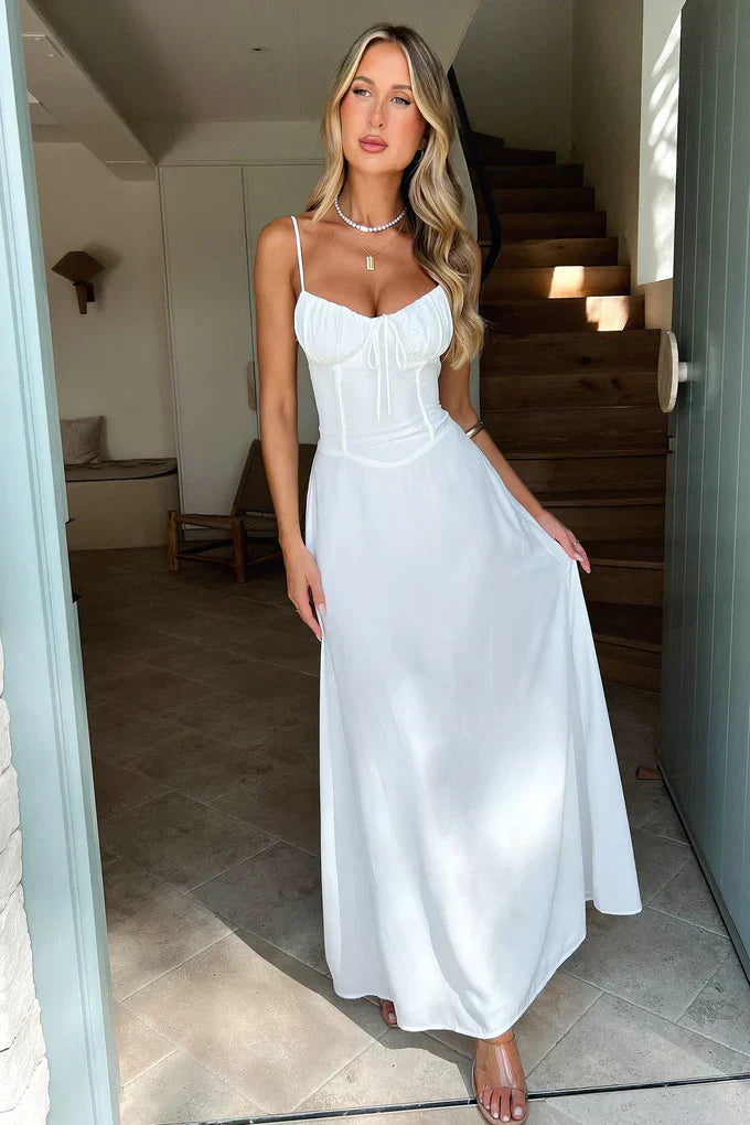 Ivy | Women's Elegant Ruched Wedding Guest Dress