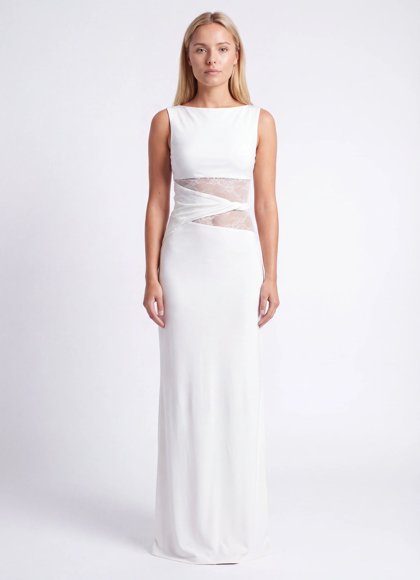 Genevieve | Women's Sophisticated Embroided Maxi Dress