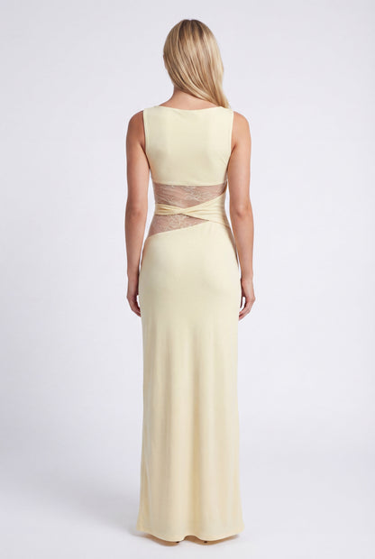 Genevieve | Women's Sophisticated Embroided Maxi Dress