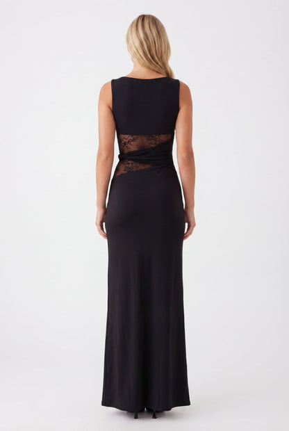 Genevieve | Women's Sophisticated Embroided Maxi Dress