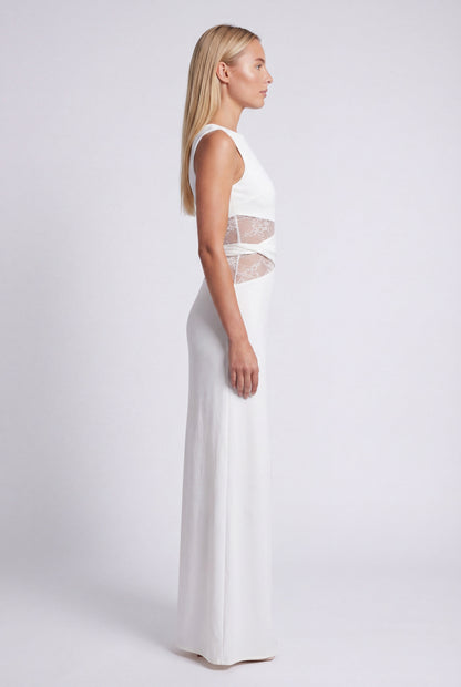 Genevieve | Women's Sophisticated Embroided Maxi Dress