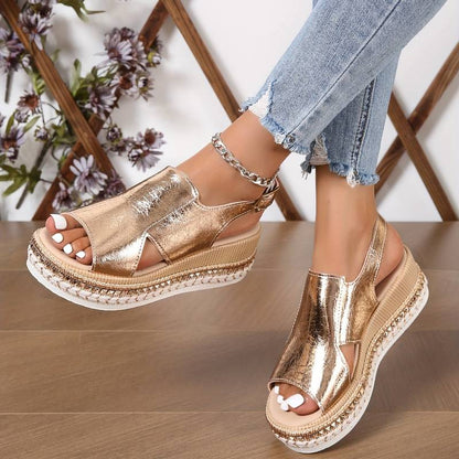 Cara | Women's Orthopedic Platform Sandals