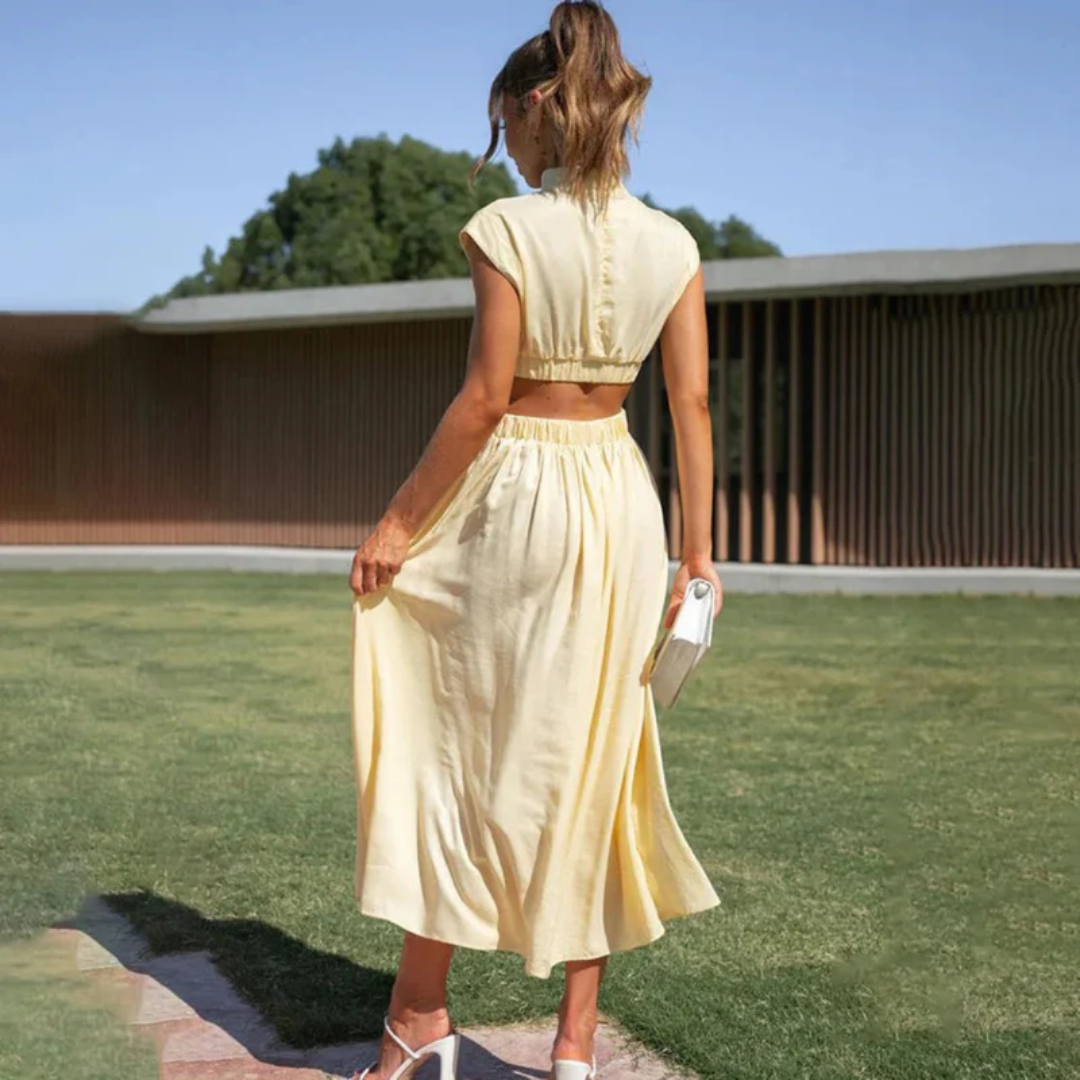 Fleur | Women's Summer Wedding Guest Midi Dress