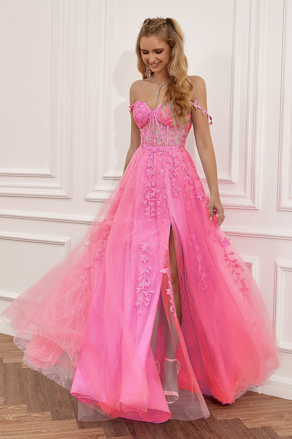 Rose | Women's Formal A-line Wedding Guest Dress
