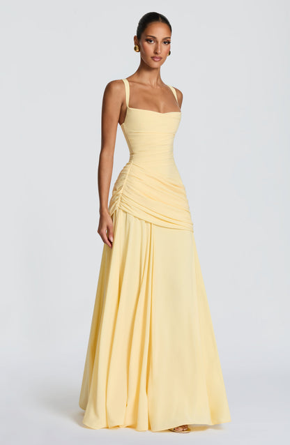 Collins | Women's Elegant Maxi Wedding Guest Dress