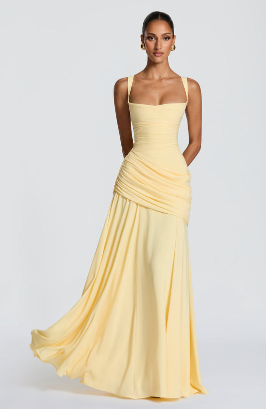 Collins | Women's Elegant Maxi Wedding Guest Dress