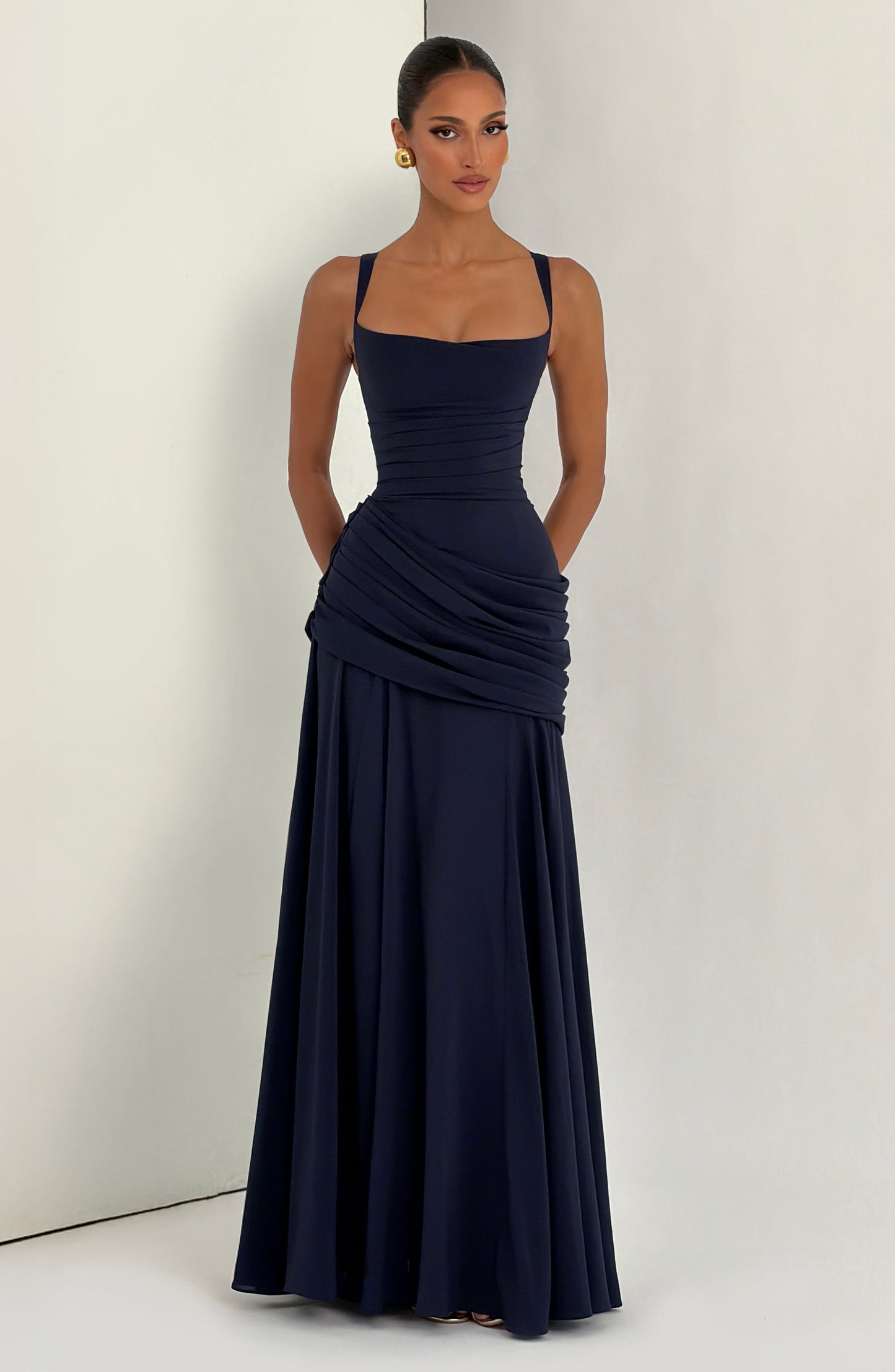 Collins | Women's Elegant Maxi Wedding Guest Dress