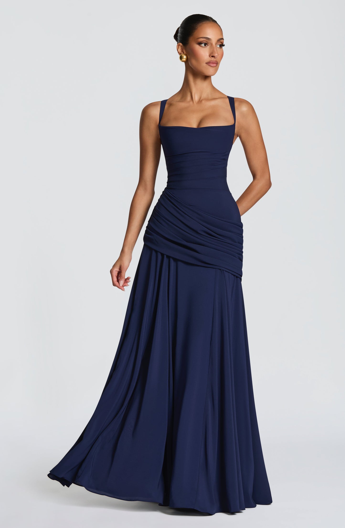 Collins | Women's Elegant Maxi Wedding Guest Dress