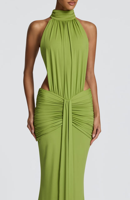 Jordan | Women's Summer Halterneck Maxi Dress