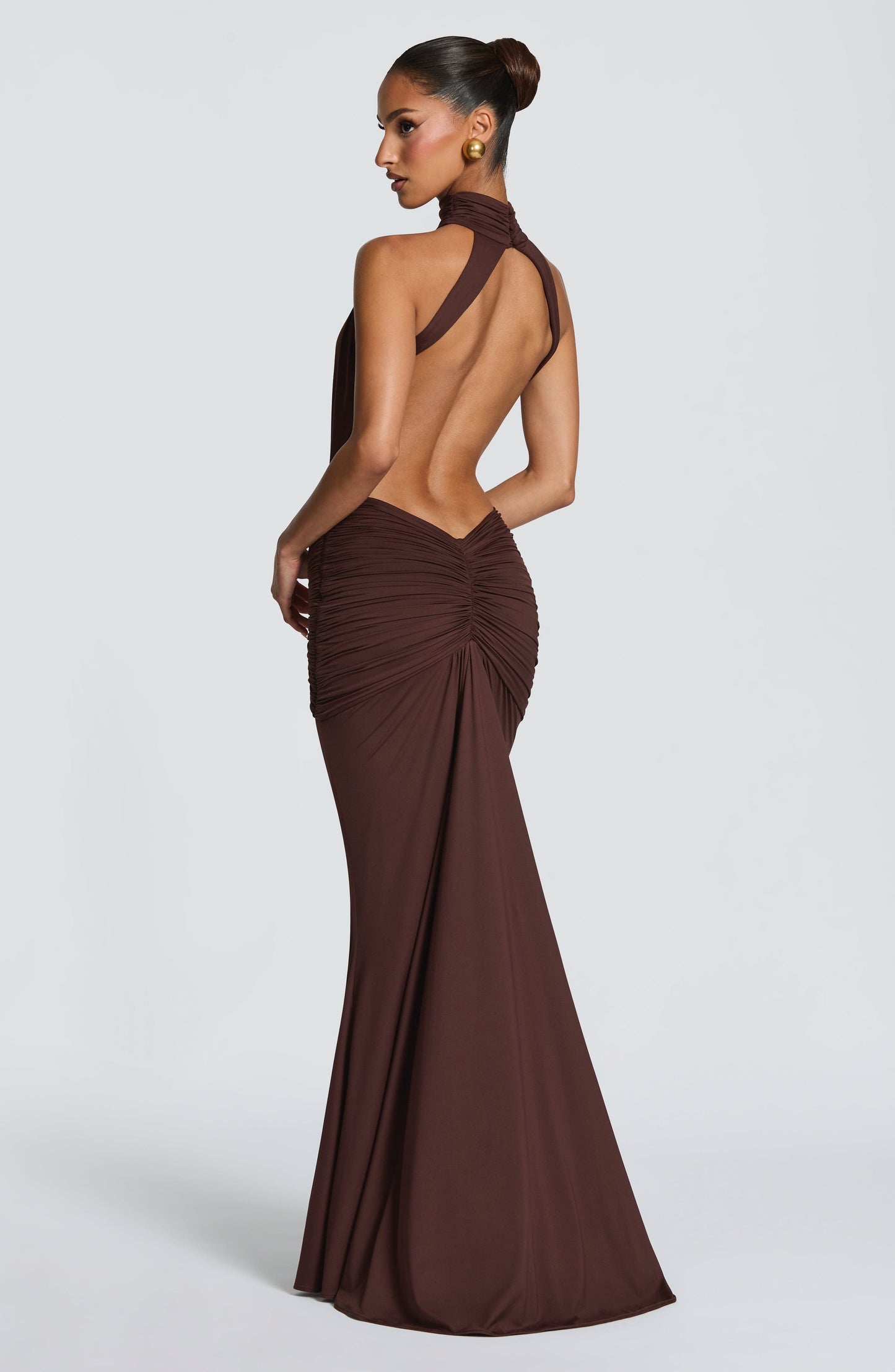 Jordan | Women's Summer Halterneck Maxi Dress