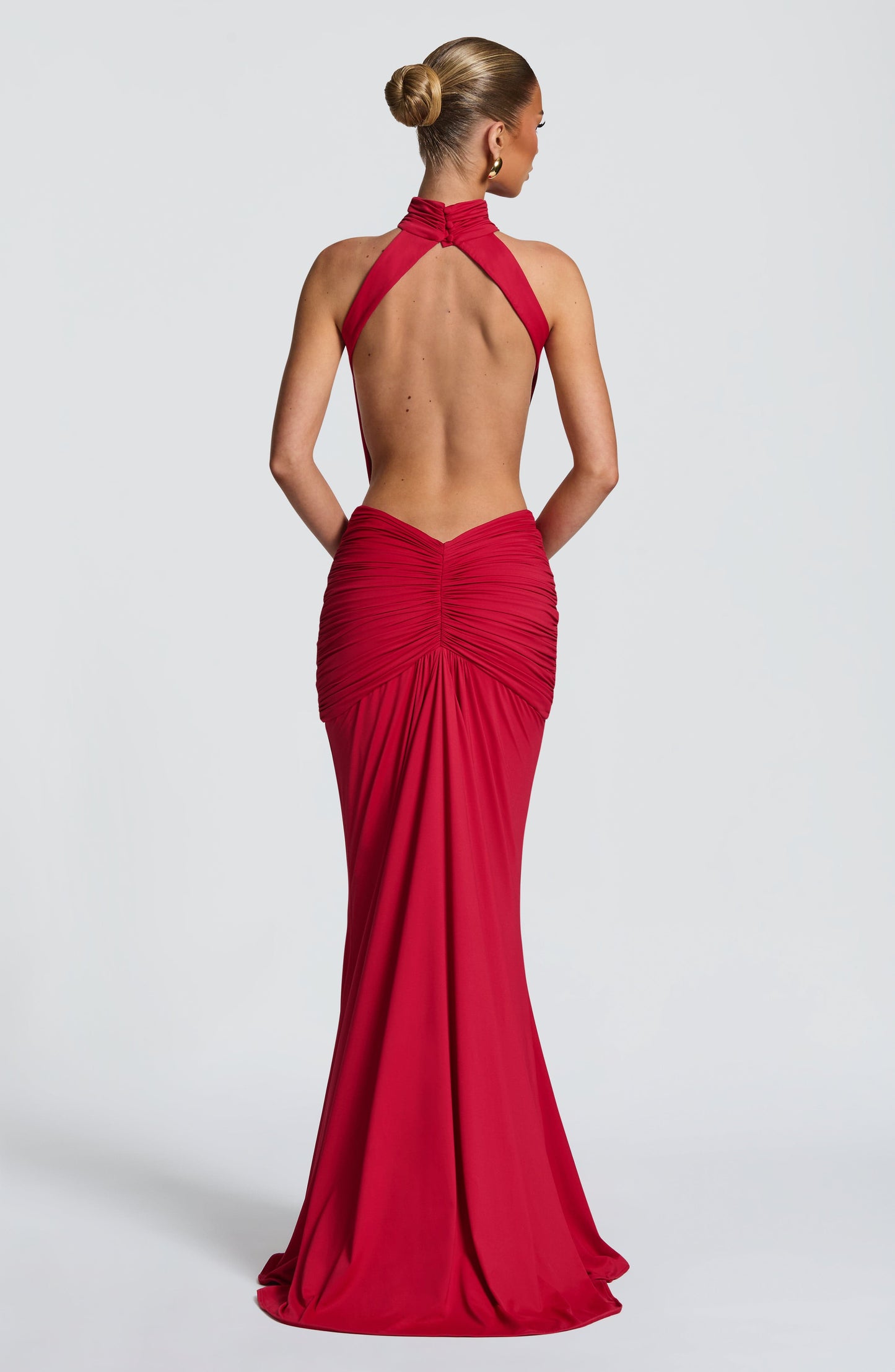 Jordan | Women's Summer Halterneck Maxi Dress