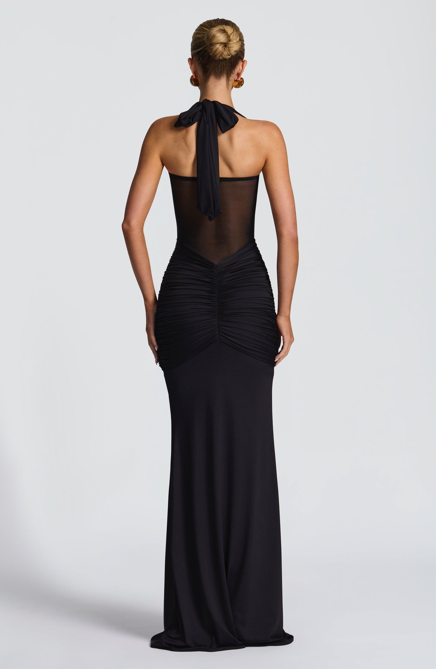Maple | Women's Halter Neck Evening Maxi Dress