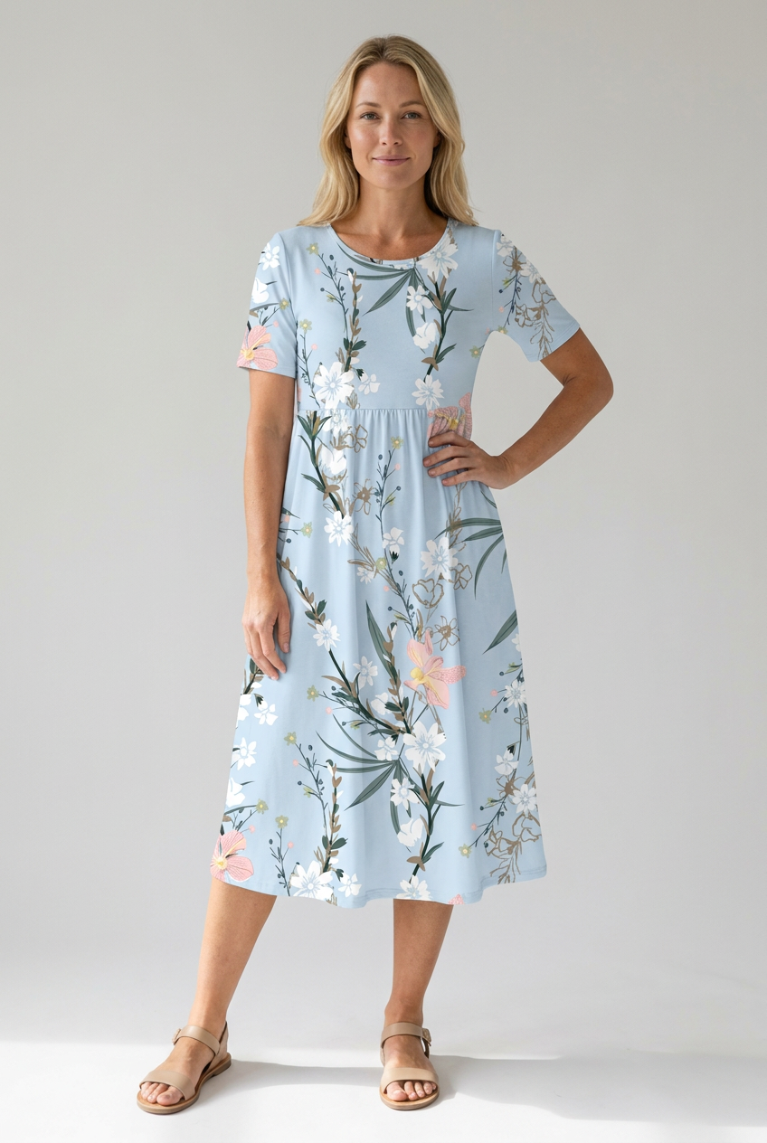 Camila | Women's Summer Printed Floral Dress